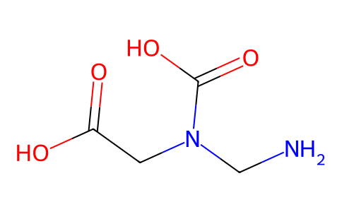 Glycine, N-(aminomethyl)-N-carboxy- 125677-10-3